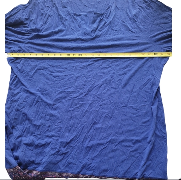 Coolibar Bamboo Blue Purple Long Sleeve 50+ UV Protection Cover-up Size 3X - Picture 7 of 12